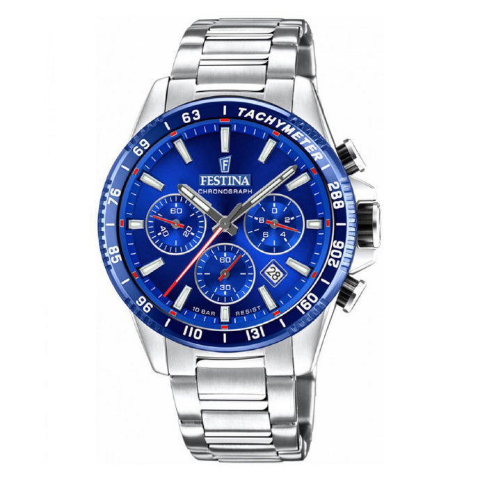 RELOJ CON CALENDARIO PARA HOMBRE FESTINA TIMELESS CHRONO F20560/3 - AZUL