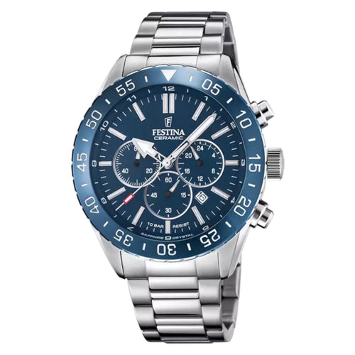 RELOJ ANÁLOGO PARA HOMBRE FESTINA CERAMIC F20575/2 - PLATEADO