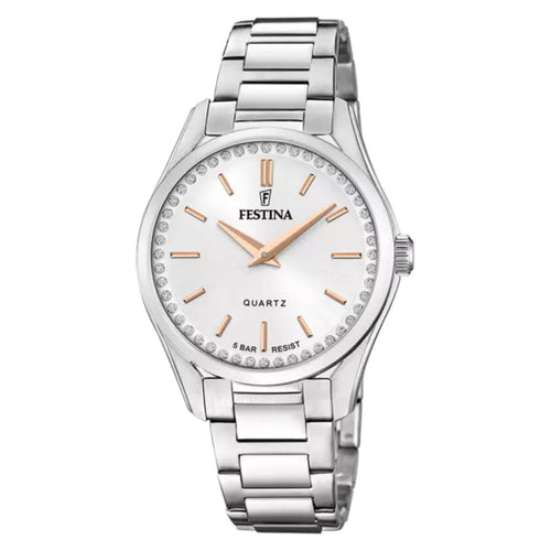 RELOJ CLASICO PARA MUJER FESTINA SEÑORITA F20583/1 - PLATEADO