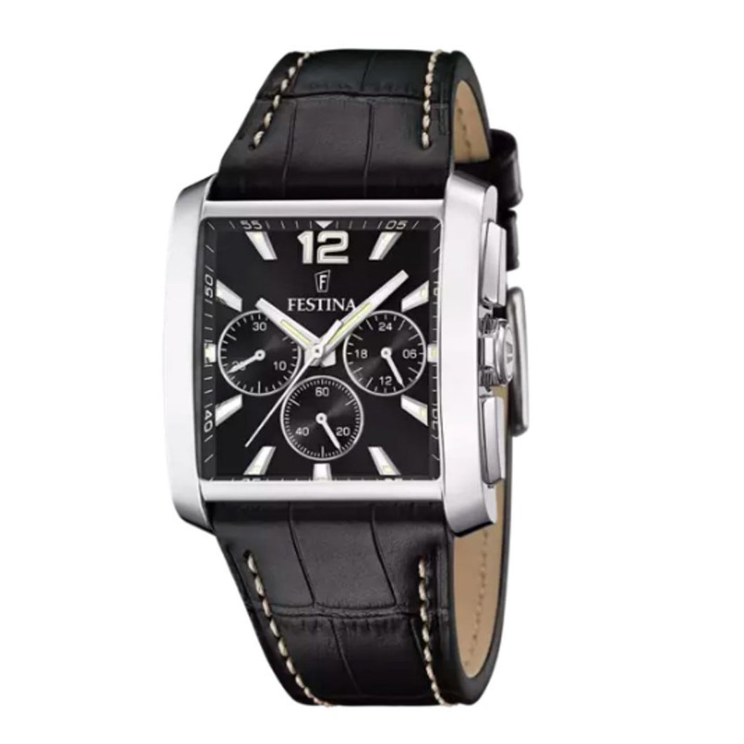 RELOJ ANÁLOGO PARA HOMBRE FESTINA TIMELESS CHRONOGRAPH F20636/4 - NEGRO