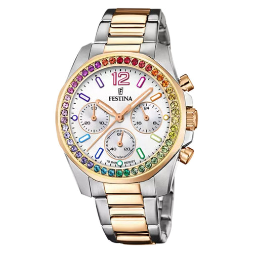 RELOJ ANÁLOGO PARA MUJER FESTINA RAINBOW F20608/2 - MULTICOLOR